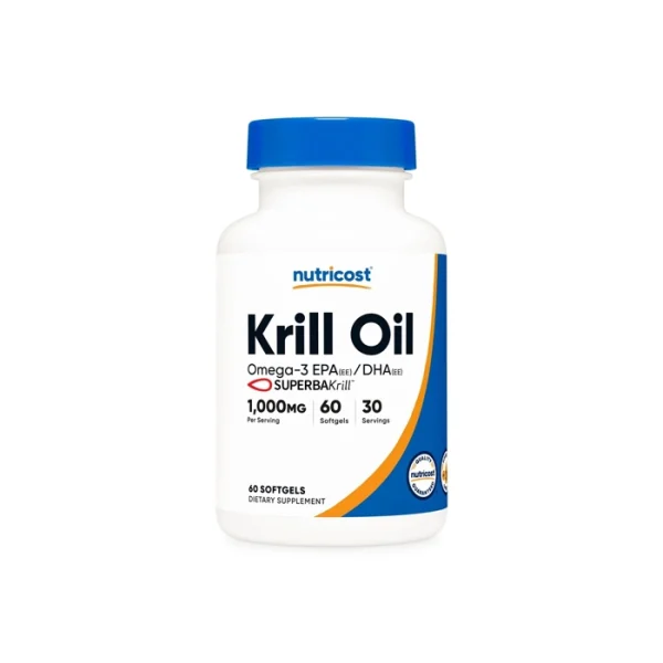 Nutricost Krill Oil 1000mg, 60 Softgels