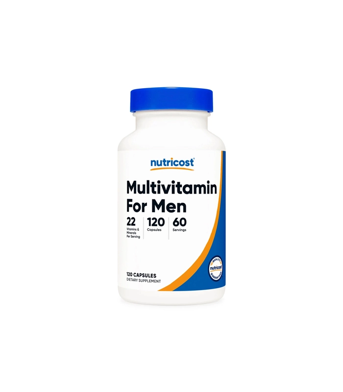 Nutricost Multivitamin for Men 120 Capsules - Vitamins and Minerals for The Healthy Man